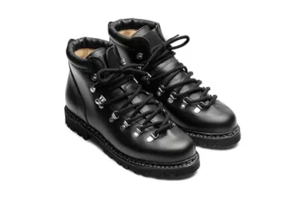 Avoriaz Black Silk Rubber Sole (1)
